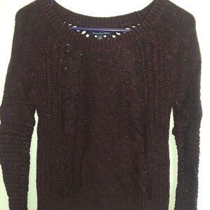 Maroon American Eagle Sweater